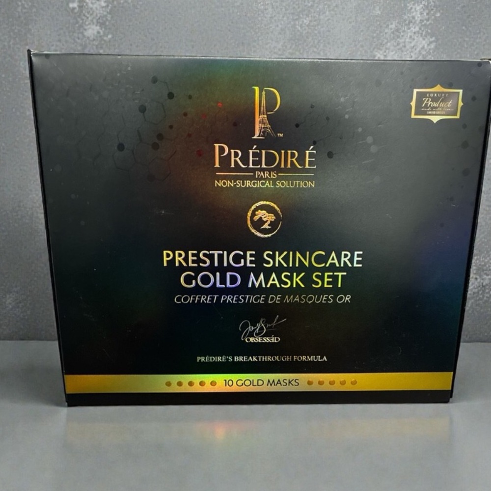 Prestige Skincare Gold Mask Set of 10 New and Sealed Box